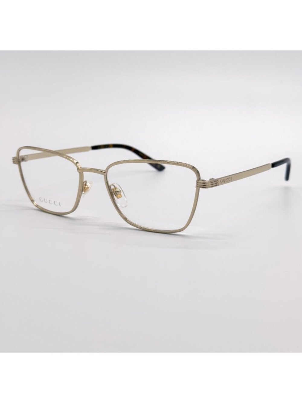 NEW GUCCI EYEGLASSES GG1880O 002 GOLD WOMEN GUCCI EYEWEAR - Picture 3 of 10